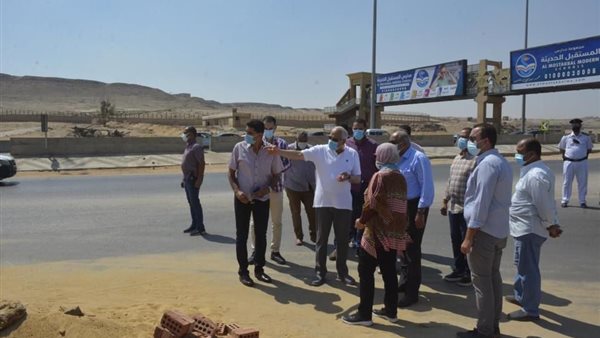 محافظ الجيزة خلال