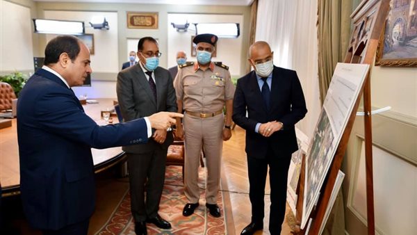  السيسي يتابع تطوير