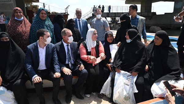 وزيرة التضامن بكفر