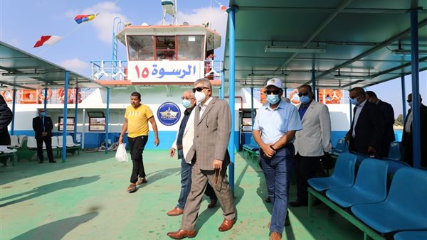 أسامة ربيع خلال الجولة