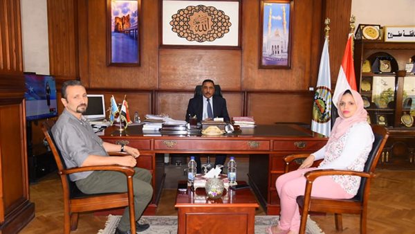 محافظ مطروح خلال