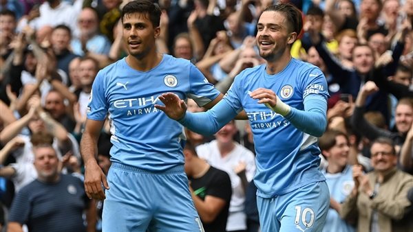 جانب من مباراة مانشستر