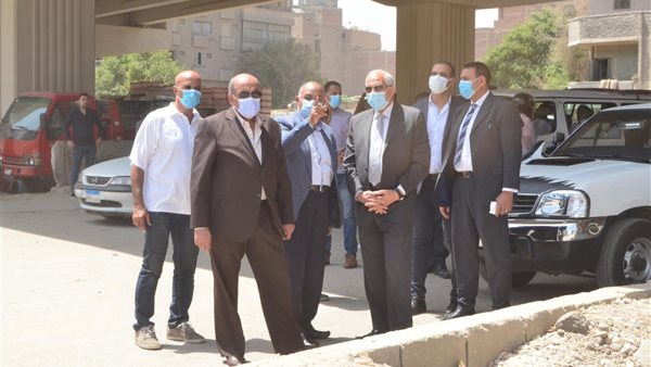 محافظ الجيزة خلال