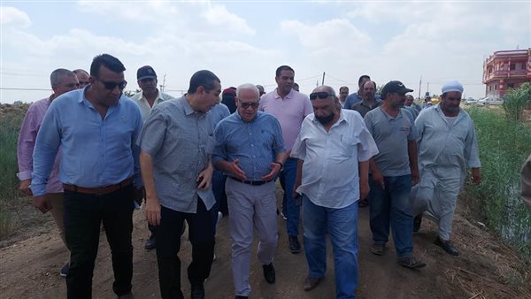 محافظ بورسعيد خلال