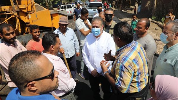 محافظ المنوفية خلال