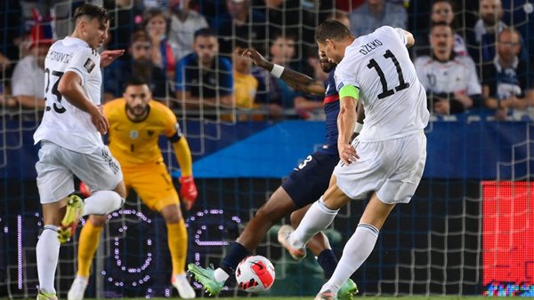 جانب من المباراة