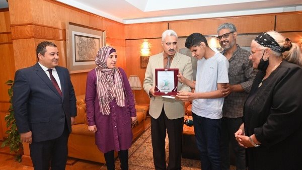 جانب من التكريم 