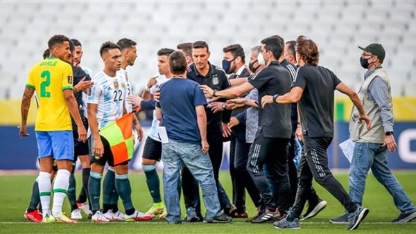 جانب من المباراة