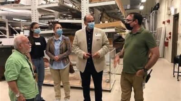 جانب من الزيارة