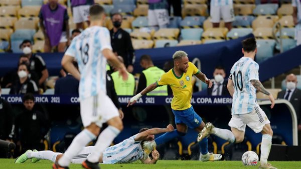 جانب من المباراة