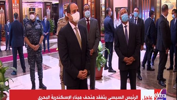 الرئيس السيسي يتفقد