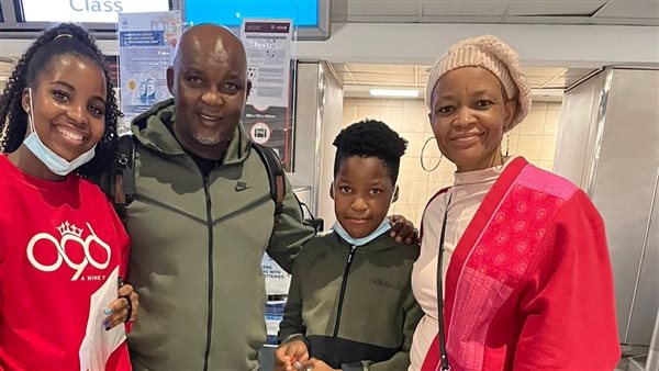 موسيمانى مع عائلته