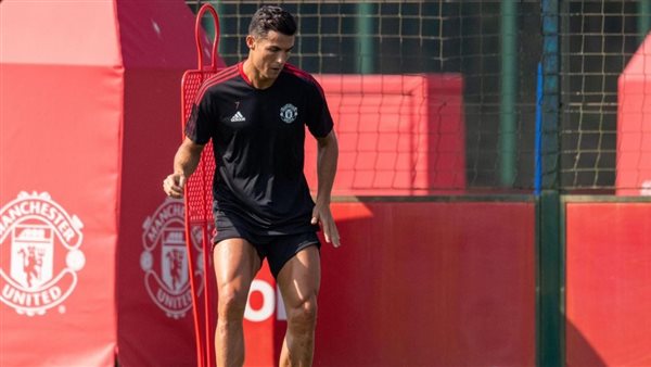 رونالدو من تدريبات