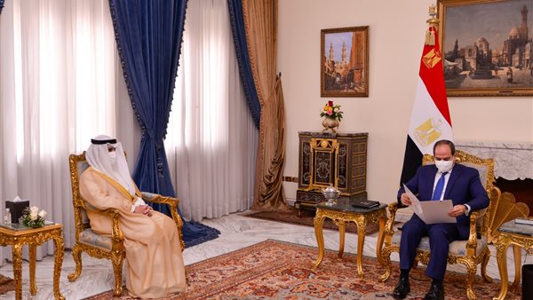 الرئيس السيسي يستقبل