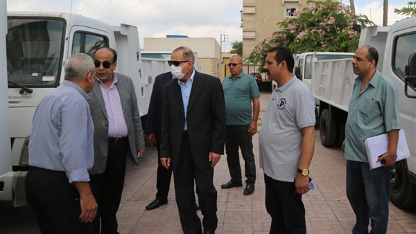 محافظ كفر الشيخ خلال