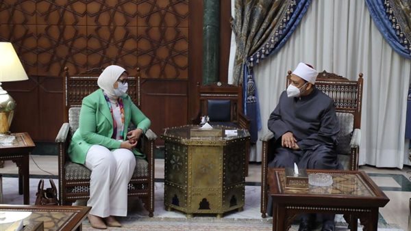 شيخ الازهر يستقبل