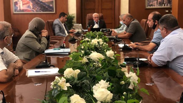 اجتماع محافظ بورسعيد