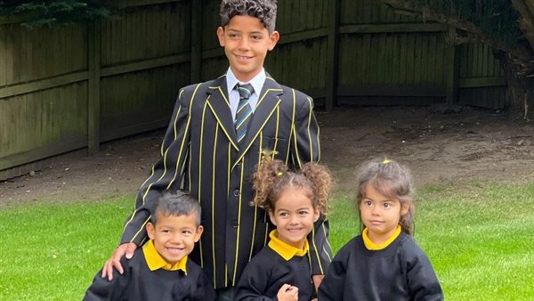 اطفال كريستيانو 