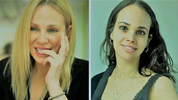 شيرين رضا وابنتها