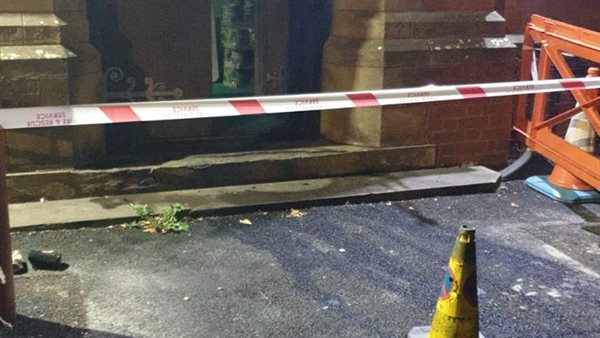 المسجد الذى تعرض