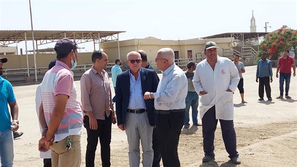 محافظ بورسعيد خلال