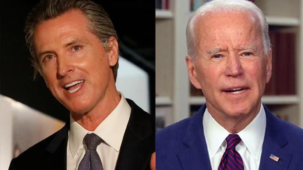 بايدن ونيوسوم