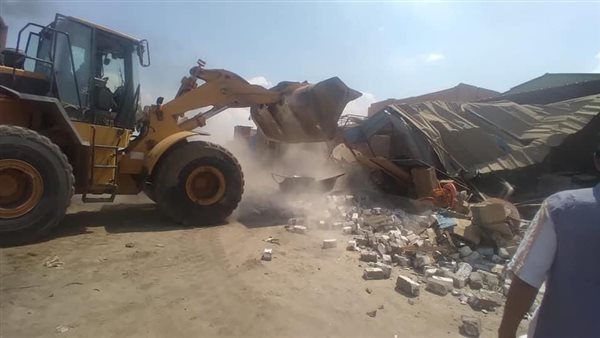 جانب من اعمال الازالة