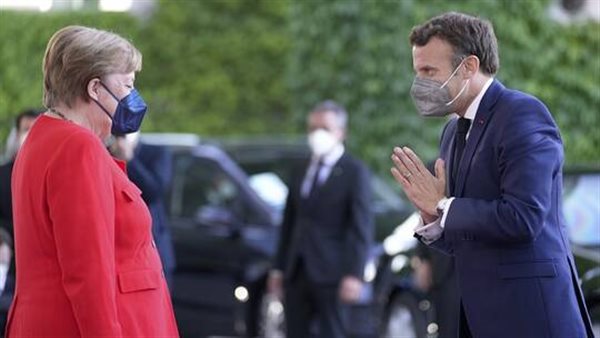 ماكرون وميركل 