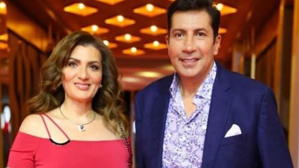 هاني رمزي وزوجته