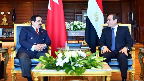 الرئيس وملك البحرين