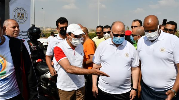 جانب من افتتاح الممر