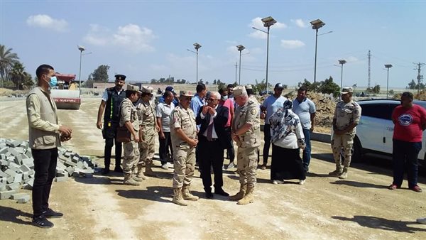 محافظ بورسعيد خلال