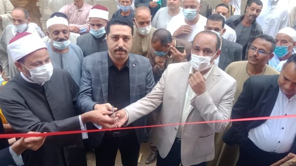 خلال افتتاح المسجد