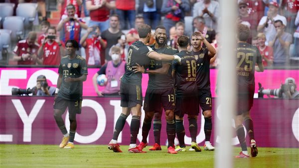 جانب من المباراة