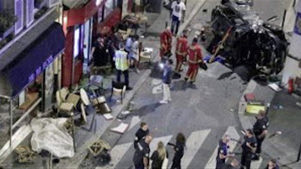 جانب من الحادث 