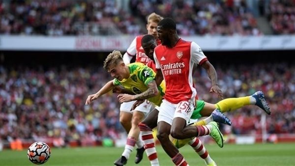 جانب من مباراة ارسنال