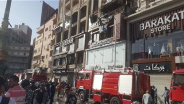 حريق دمنهور