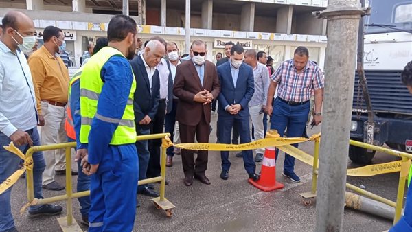 محافظ كفر الشيخ خلال