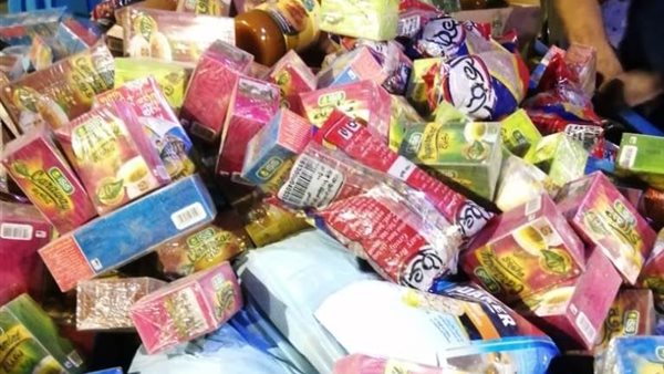 جانب من المضبوطات