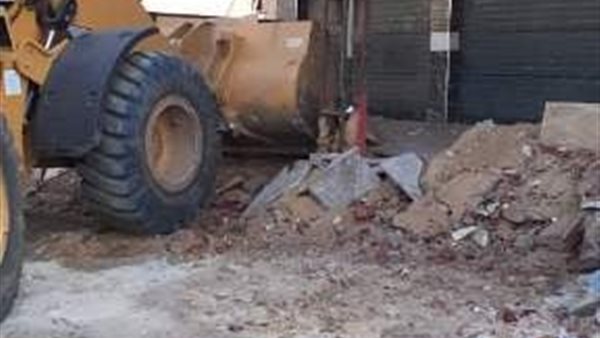 جانب من اعمال الازالة