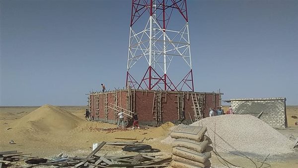 جانب من أعمال التركيب