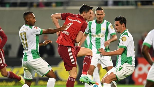 جانب من المباراة