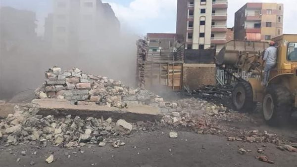 جانب من اعمال الازالة