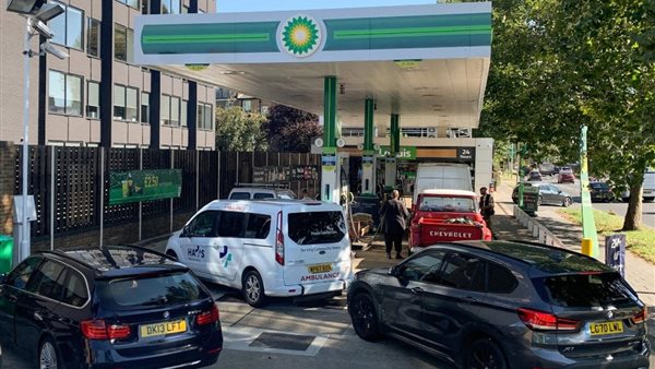 نقص الوقود في بريطانيا