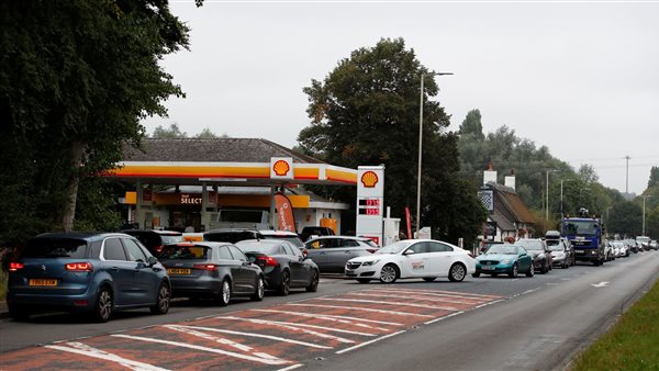 ازمة الوقود في انجلترا