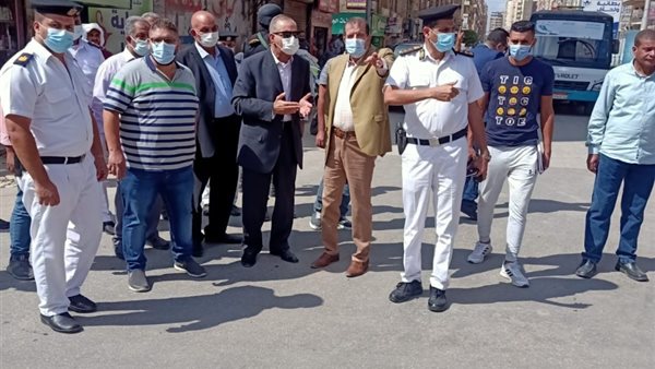 محافظ كفر الشيخ خلال