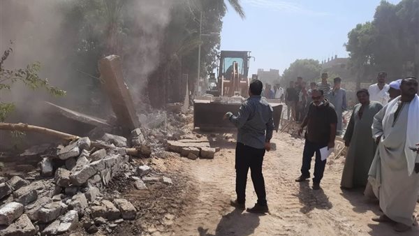 جانب من اعمال الازالة