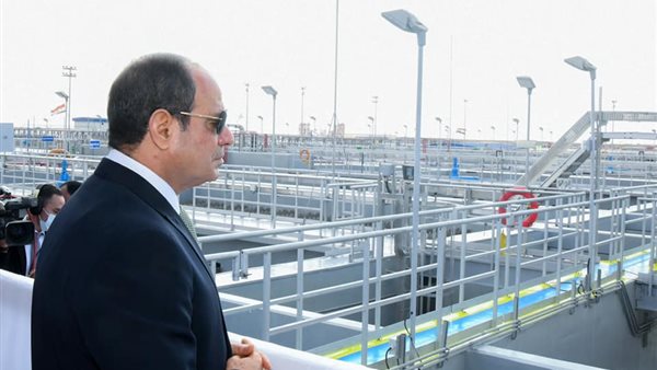 الرئيس يفتتح محطة