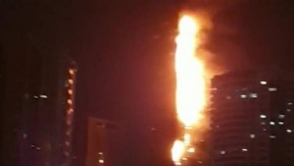 حريق في مستشفى عزل