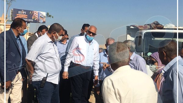 محافظ الجيزة خلال